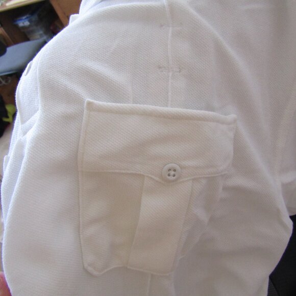 NWT Right Image Duraction Men's SS Police EMT Tactical White Polo Shirt*XL* - Picture 6 of 6